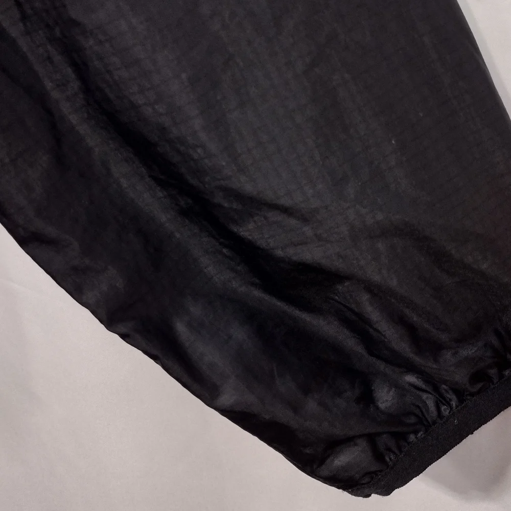 Vintage Adidas Reversible Anorak Jacket Men S Black Zebra Sporty Athletic - Picture 4 of 10